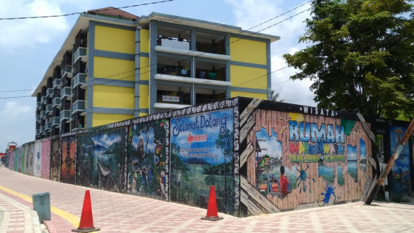 Memudarnya Pesona Rumah Warna Warni Teluk Seribu Balikpapan