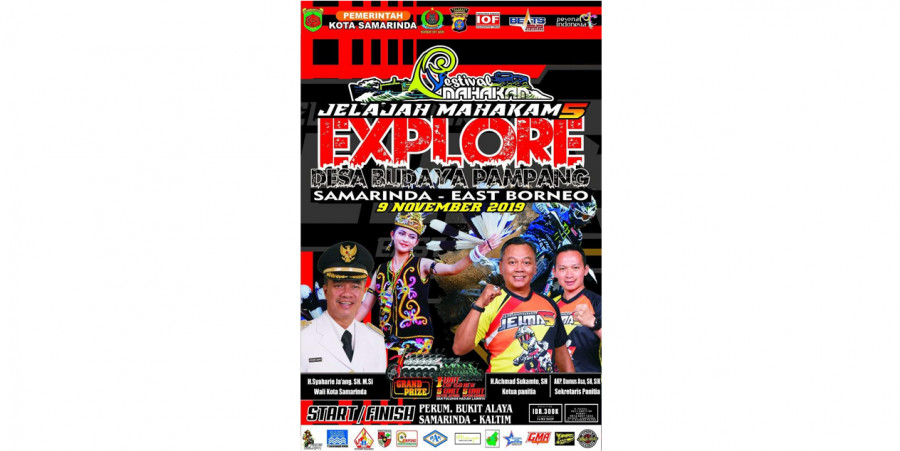 1.200 Rider Uji Nyali di Desa Pampang