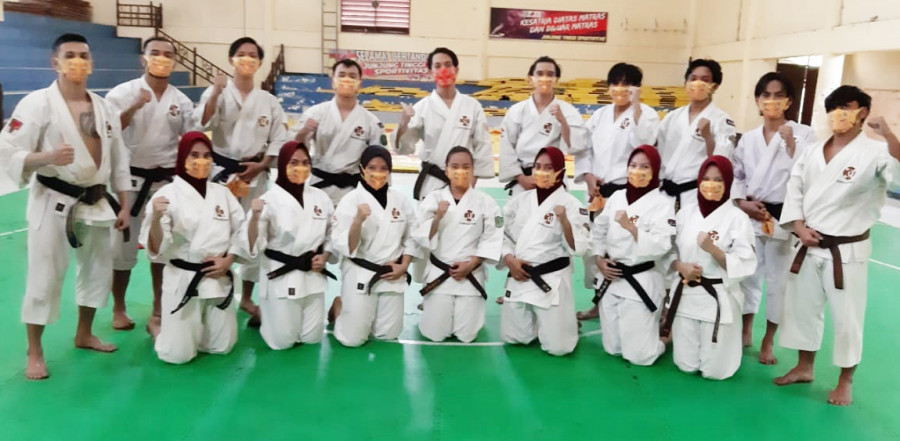 Tim kempo Kaltim yang dipersiapkan menuju PON 2021 di Papua. ( Foto: Istimewa )