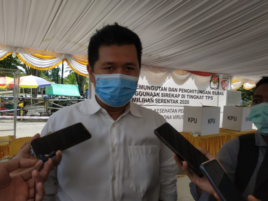 Ketua KPU Kukar, Erlyando Saputra. Foto:sabri/KoranKaltim.com