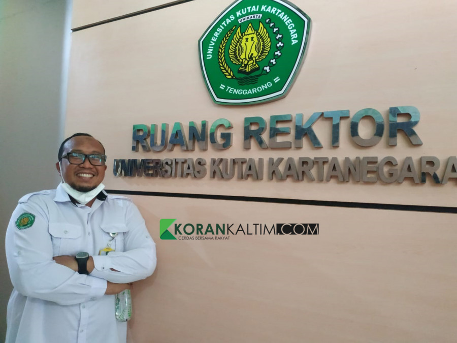 Rektor Unikarta, Erwinsyah. (Foto: Sabri/KoranKaltim)