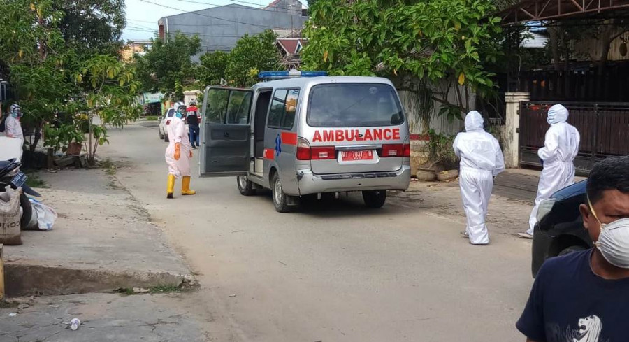 Penanganan pasien COVID19 di Samarinda beberapa waktu lalu (Foto: Istimewa)