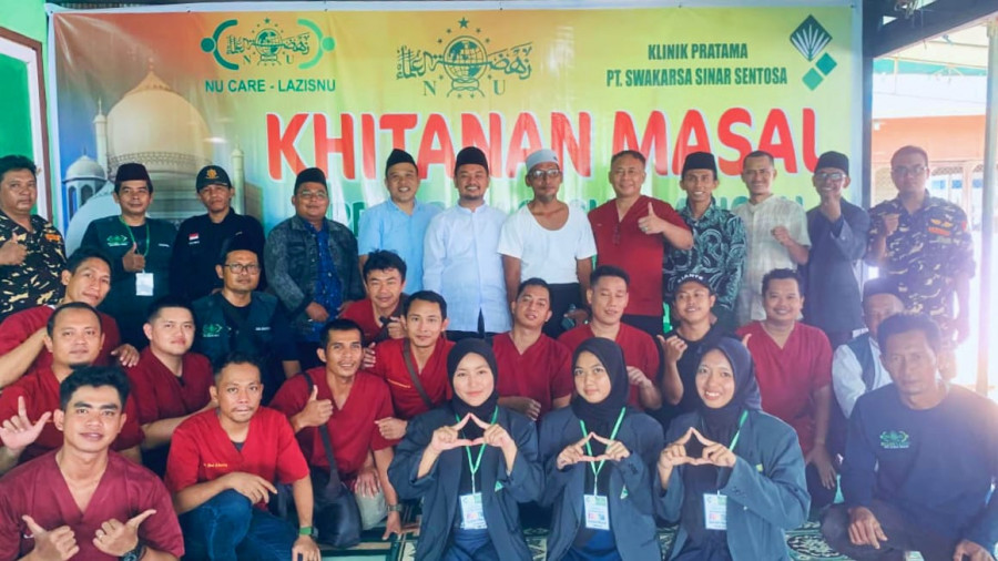 DSN Group Gandeng LAZISNU Kecamatan Muara Wahau Gelar Khitanan Massal Gratis