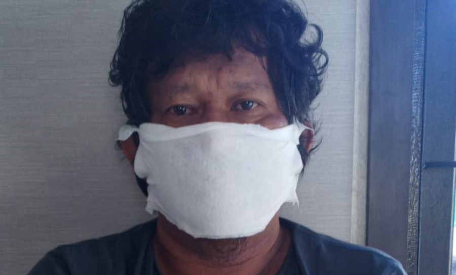 Tersangka yang diamankan di Mapolres Berau. (Foto: Istimewa)
