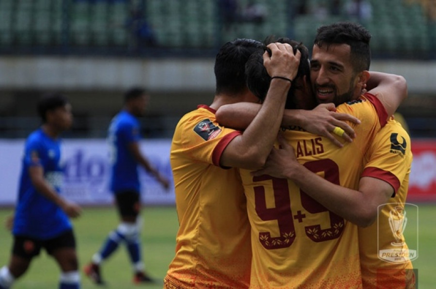 Hancurkan PSM, Sriwijaya Raih 3 Poin Perdana