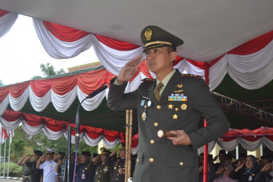 Komandan Kodim 0904/TNG letkol Czi. Widya Wijanarko