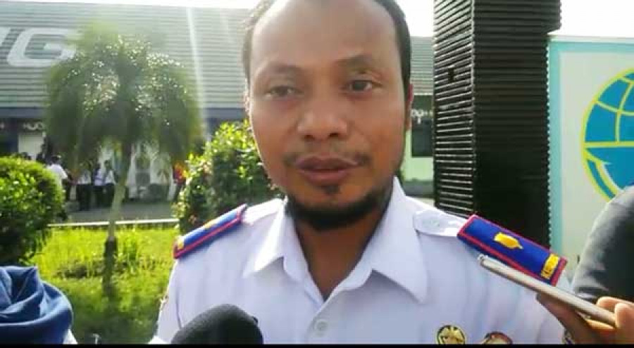 Kepala Unit Pengelola Bandar Udara (UPBU) APT Pranoto Wahyu Siswoyo