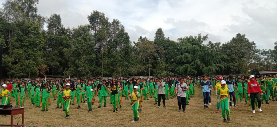 Peserta SKJ Pelajar se Kutai Barat.( foto : Sunardi)