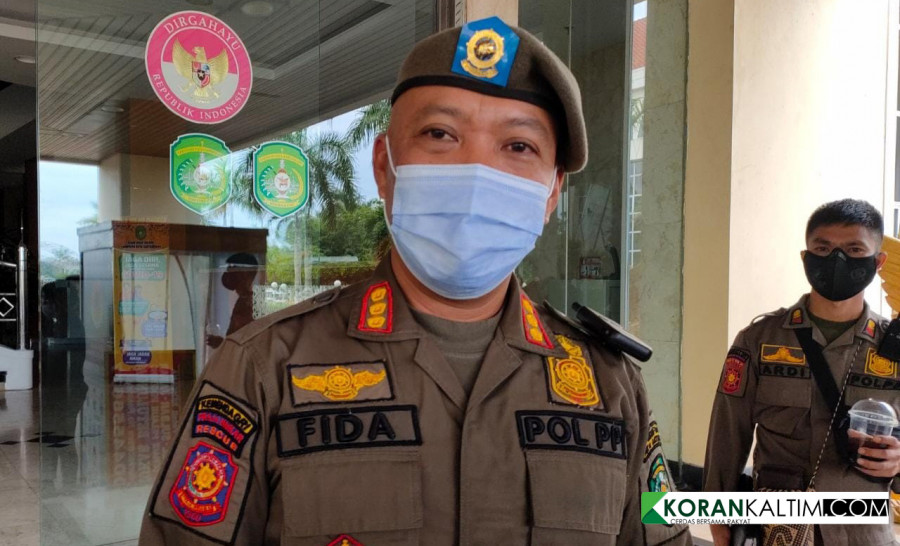 Kasatpol PP Kukar, Fida Hurasani (Foto: Reza Fahlevi/Korankaltim.com)