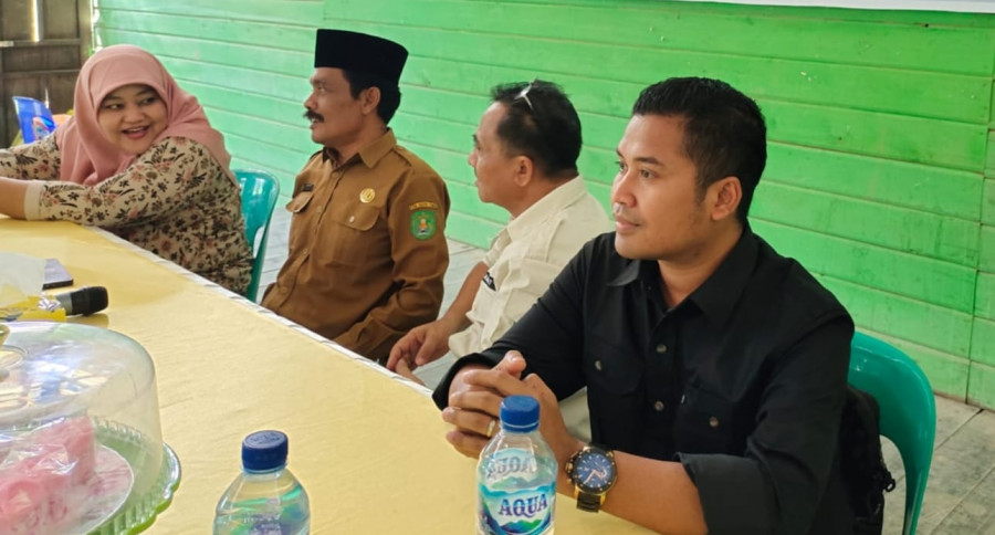 Kegiatan sosialisasi pendidikan politik di Kecamatan Sandaran (ist)