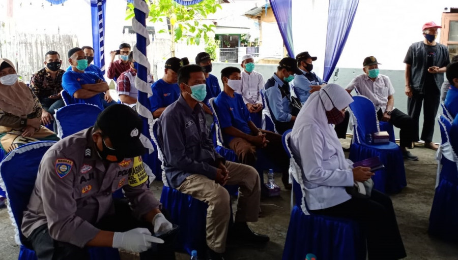 Peresmian Bank Ramli Ceseri yang merupakan kerjasama Rumah Zakat Samarinda dan Pertamina Samarinda (Foto: Permata/Korankaltim.com)