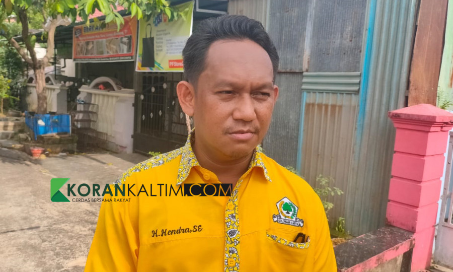 Wakil Ketua Bidang Organisasi DPD Partai Golkar Kaltim, Hendra (Foto: Faishal Ays/korankaltim.com)