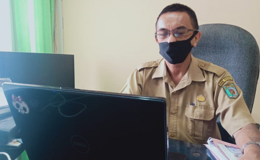 Kepala Dinas Pertanian Dan Holtikultura Kabupaten Paser Karoding. ( Foto : Dwi Cahyo / Korankaltim.com )