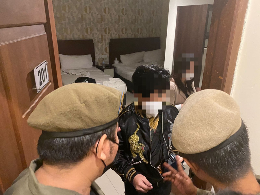 Operasi razia yang dilakukan Satpol PP Samarinda pada sejumlah tempat penginapan di Samarinda (ist)