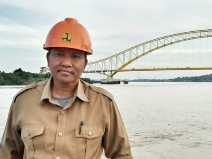 Sekretaris Dinas Pekerjaan Umum (PU) Kutai Kartanegara (Kukar) Budi Harsono