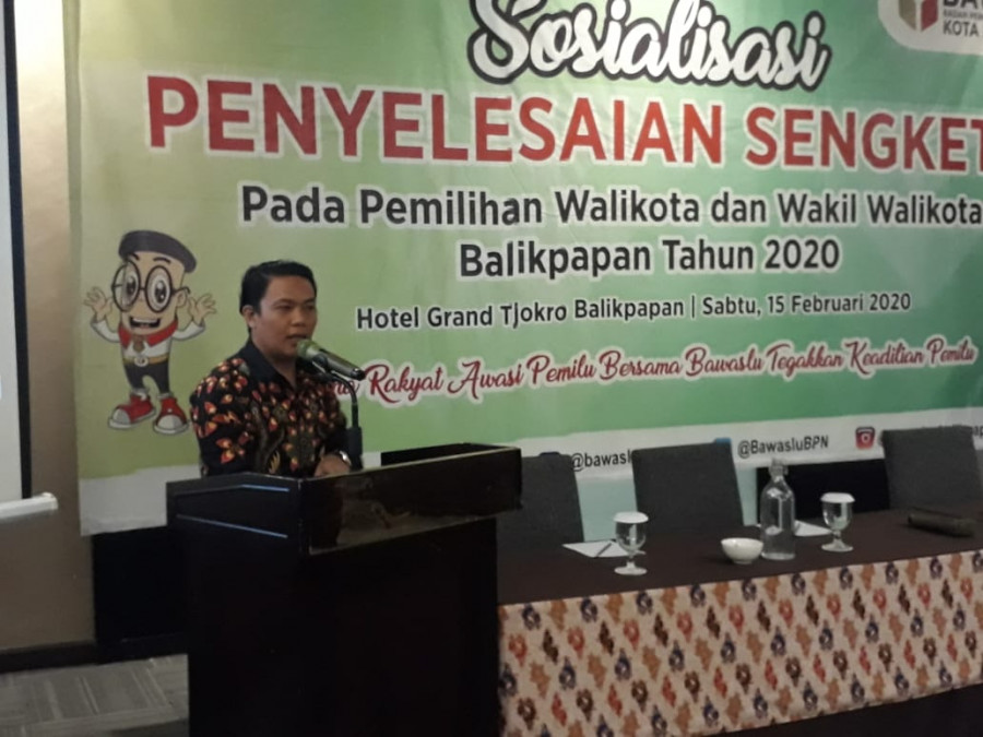 Anggota Bawaslu Balikpapan, Divisi Penyelesaian Sengketa. (Foto: Sofyan Jufri/korankaltimcom)