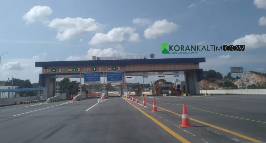 Tol Balikpapan - Samarinda (Balsam) .(Foto: Permata/korankaltim.com)