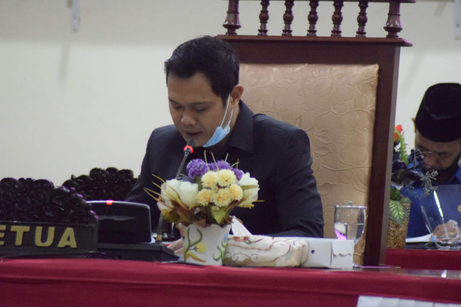 Ketua DPRD Paser Hendra Wahyudi (Foto: Dwi cahyo/korankaltim )