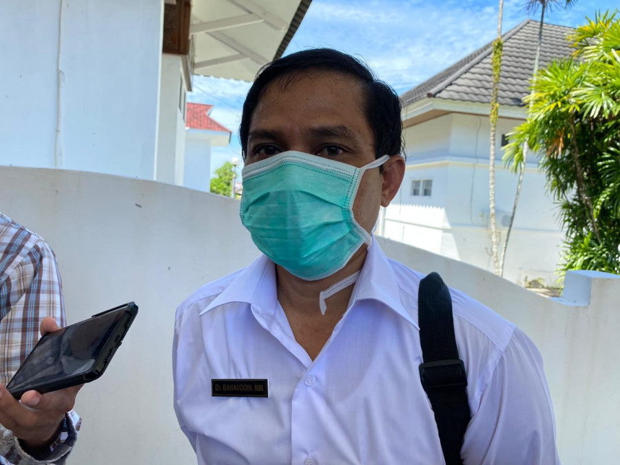 Kepala Dinas Kesehatan Kota Bontang dr Bahauddin