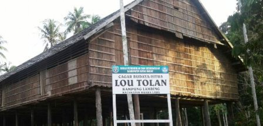 Kondisi Lou Tolan setelah direhab oleh Dispar Kubar. (Foto: Imran/korankaltim.com)