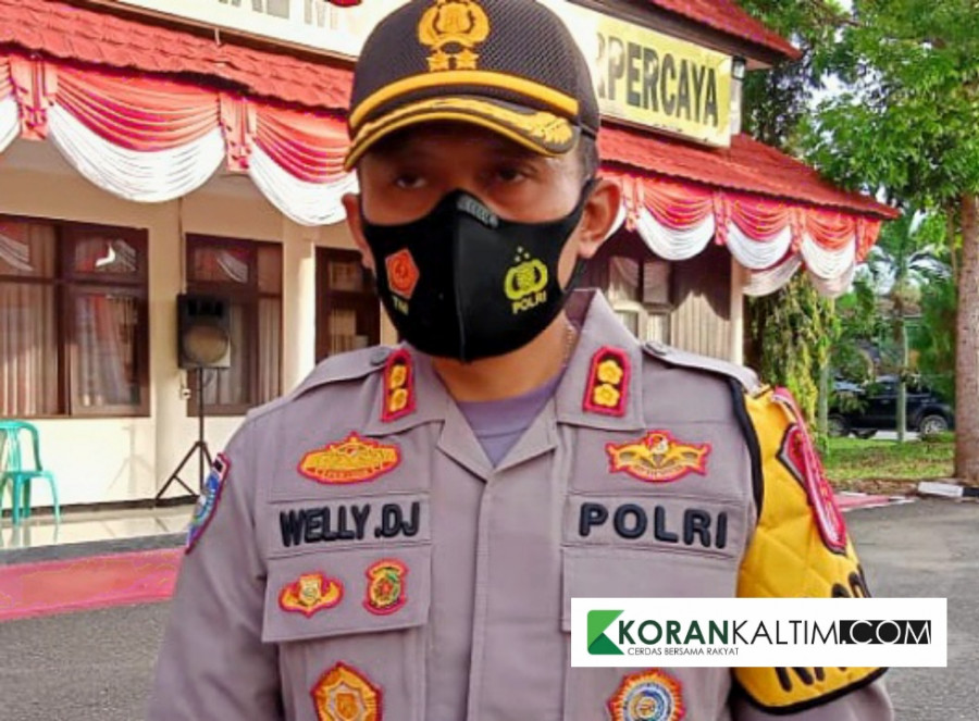 Kapolres Kutim, AKBP Welly Djatmoko (Zulhamri/korankaltim.com)