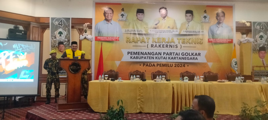 Rakernis Partai Golkar di Grand Elty Singgasana, Tenggarong (Heri/kk)