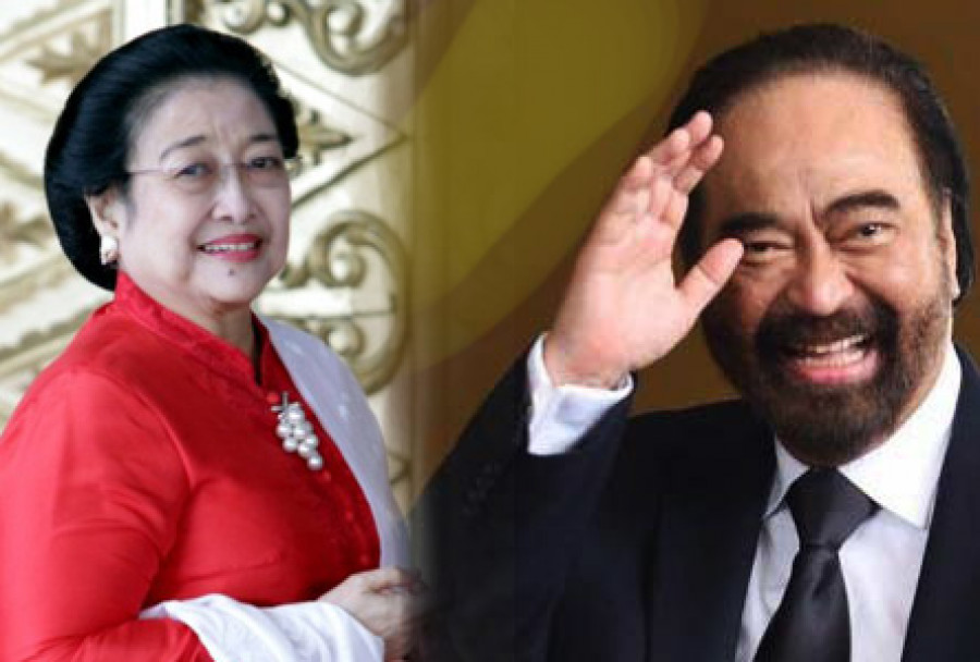 Surya Paloh dan Megawati ( Foto: Istimewa/internet)
