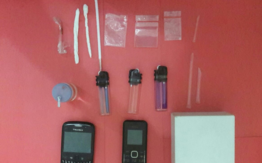 Barang bukti yang di amankan polisi