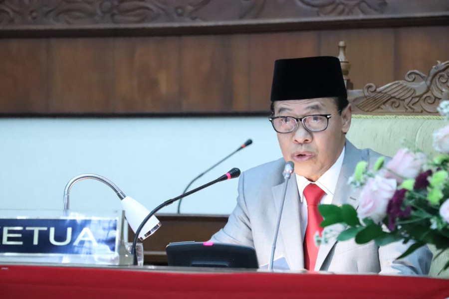 Ketua DPRD Kaltim HM Syahrun