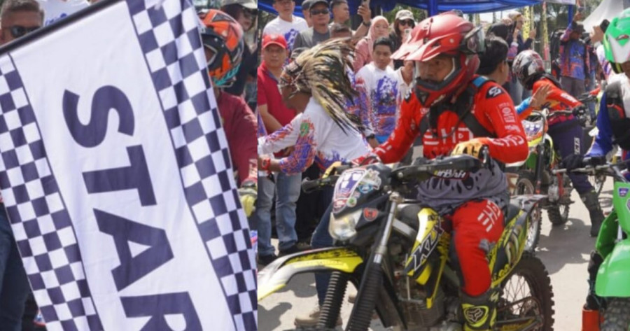 Para peserta Fun Adventure Sangatta 2025 turut diikuti ribuan peserta (Ist)