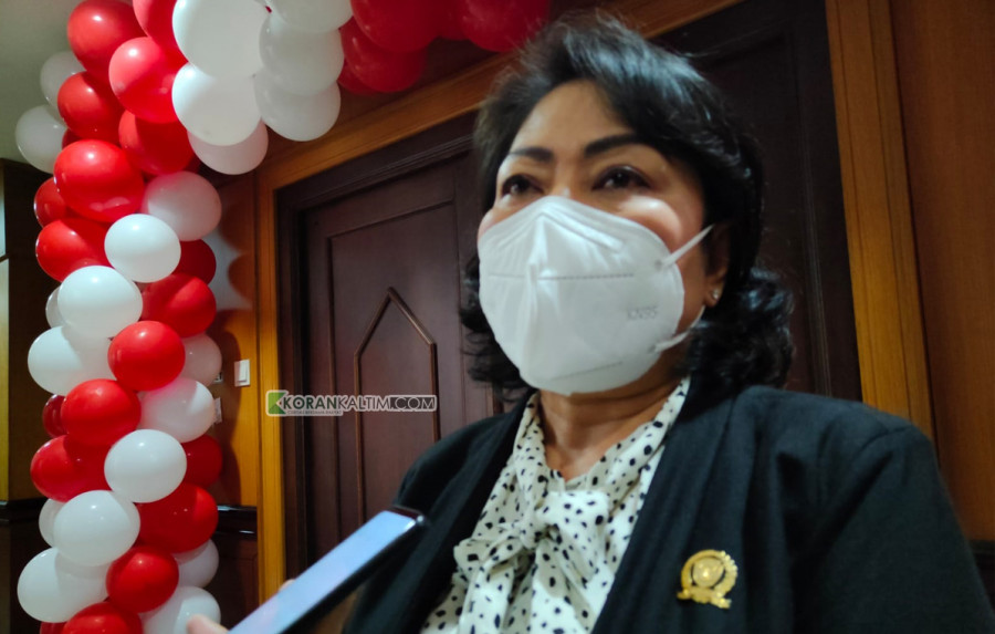 Ketua Komisi III DPRD Kaltim, Veridiana Huraq Wang. (Foto: Claudius Vico/Korankaltim.com)