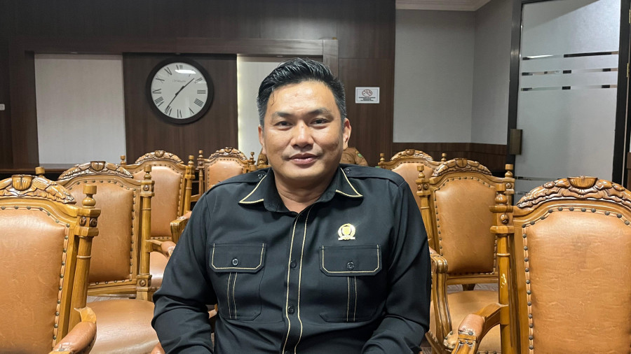 Anggota Komisi II DPRD Berau, Gideon Andris. (Foto: Indri/Korankaltim.com)