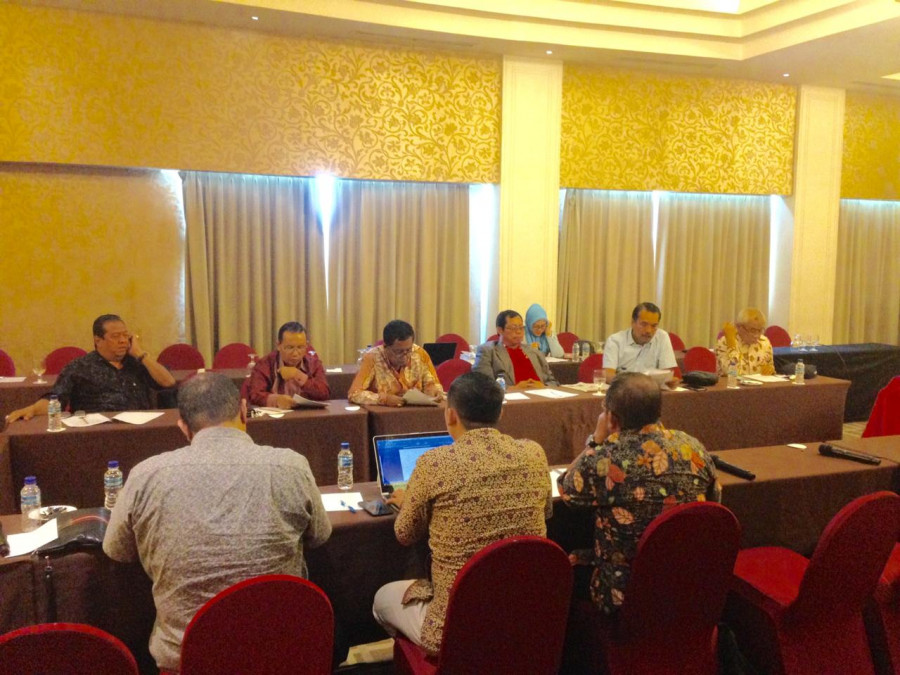 RDP Pansus DPRD Kaltim pembahas LKPJ Gubernur Kaltim Tahun Anggaran 2018 di Hotel Jatra Balikpapan, Kamis (4/7)