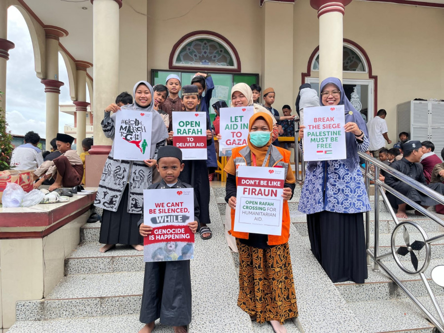 Rumah Zakat Gelar Aksi Serentak Dukung Kemudahan Akses Bantuan ke Gaza
