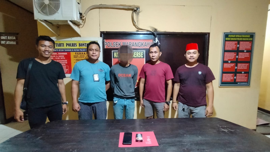 Proses Penangkapan Tersangka Penyalahgunaan Narkotika Jenis Sabu (istimewa)