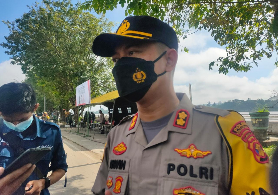 Kapolres Kukar AKBP Arwin A Wientama. (Foto: Reza Fahlevi/Korankaltim.com)