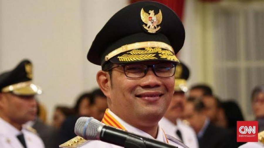 Gubernur Jawa Barat, Ridwan Kamil (foto:CNNIndonesia.com)