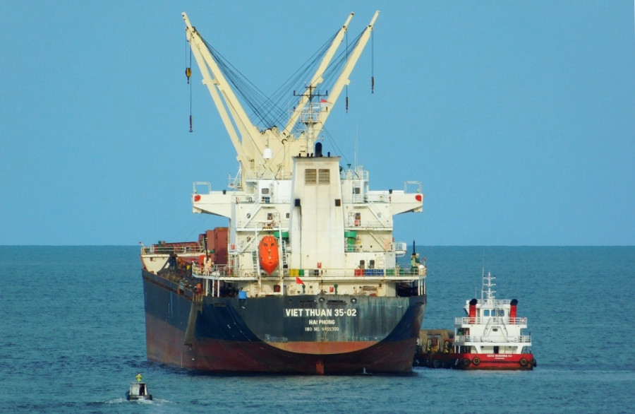 Ilustrasi satu dari beberapa kapal asal Vietnam yang berlayar di perairan Indonesia dan masuk ke perairan di Sungai Mahakam, Kapal Motor MV Viet Thuan Ocean. (Foto: fleetmon.com)