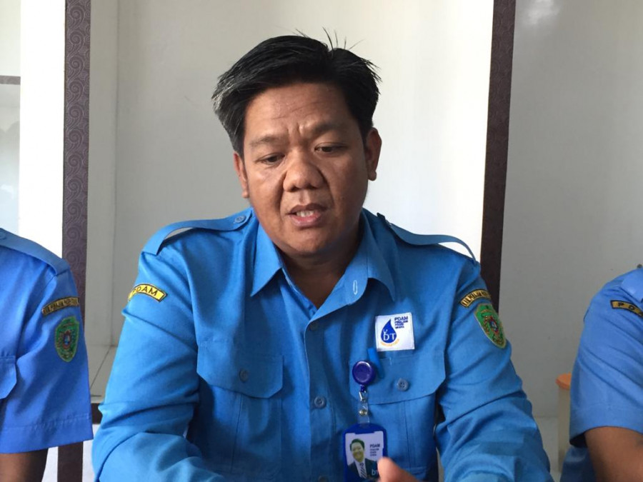 Direktur Perumda Air Minum Danum Taka, Abdul Rasyid .(Foto: Erwin/korankaltim.com)