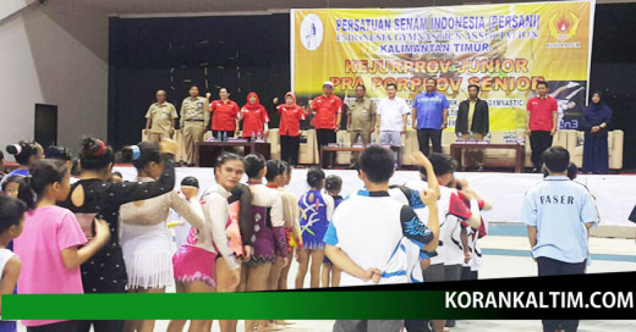 Yuk Nonton Penampilan 80 Pesenam Katim di Palaran, Sekarang.....