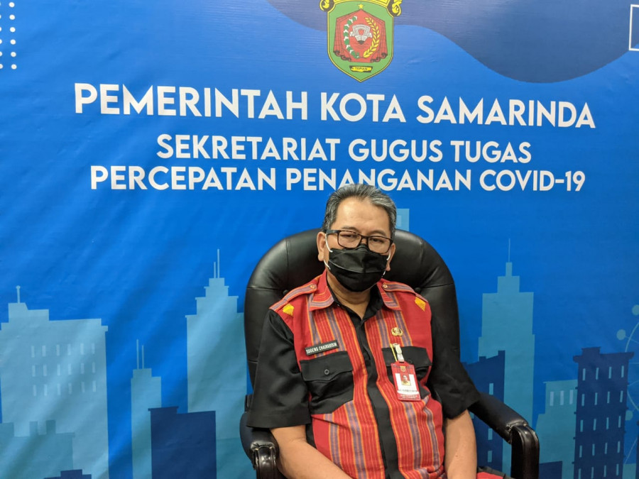 Sekkot Samarinda, Sugeng Chairuddin saat ditemui di Ruangan. (Claudius Vico/Korankaltim.com)