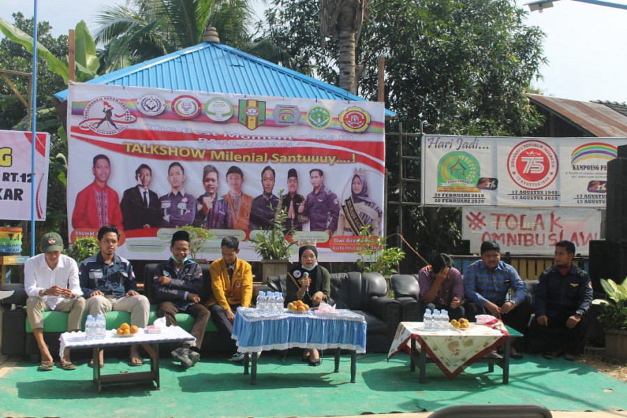 Talkshow yang Diselenggarakan Desa Manunggal Daya (Foto: Pemdes Manunggal Daya. Dok)