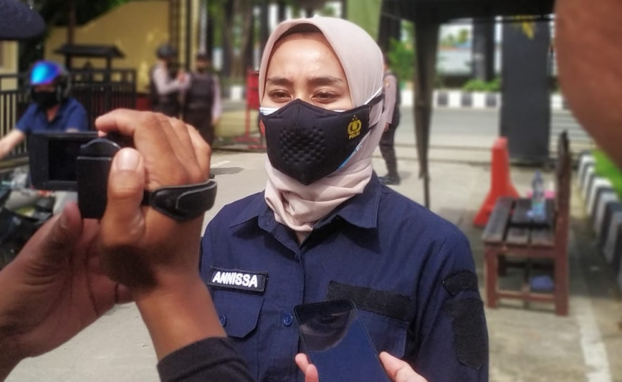 Kasubbag Humas Polresta Samarinda AKP Annissa Prastiwi. (Foto:Nancy/korankaltim.com)