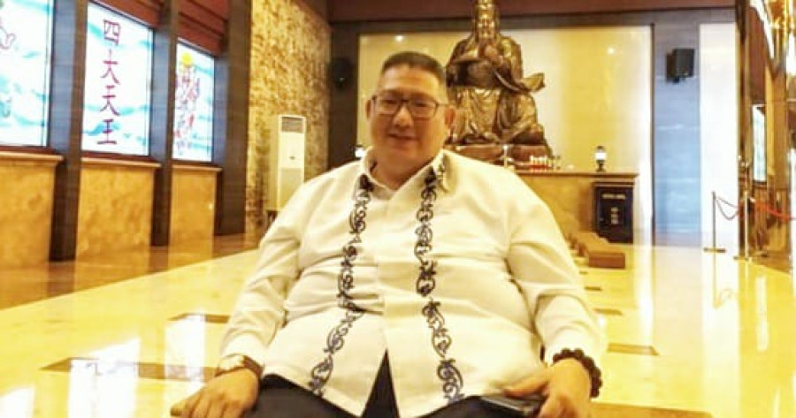 Pandita Buddhist Center Samarinda, Hendri Suwito (Fairus/Korankaltim.com)