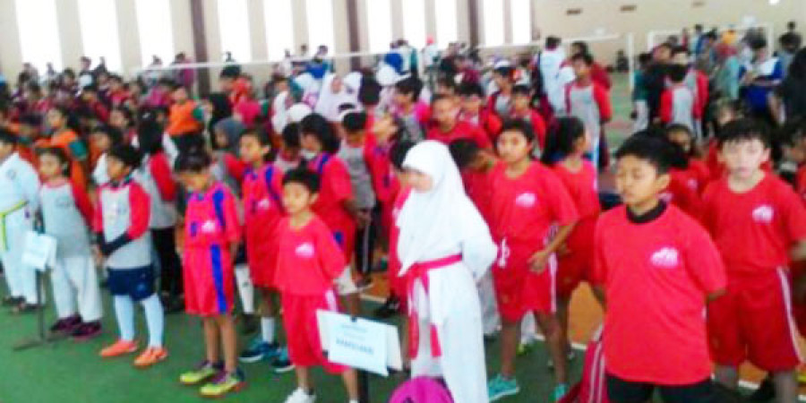 OPTIMALKAN BAKAT: Ajang Olimpiade Olahraga Siswa Nasional (O2SN) merupakan wadah yang tepat untuk mengoptimalkan bakat dan mencari talenta di bidang olahraga sejak dini. (Foto: ist)