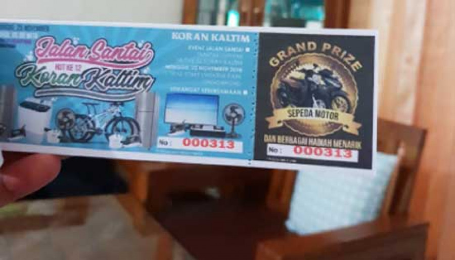 Tiket jalan sehat
