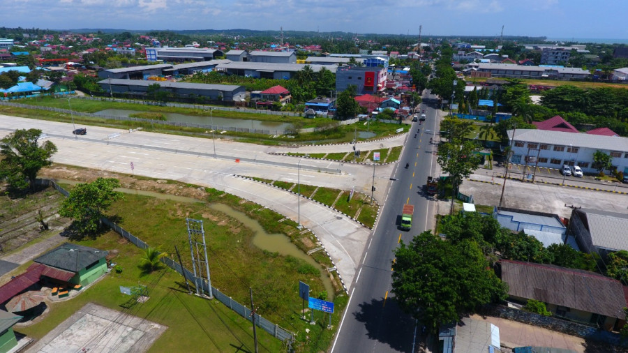 Pembangunan jalan tol Balikpapan-Samarinda sudah nyaris rampung pada Seksi 1 dan Seksi 5 (Foto: Istimewa)