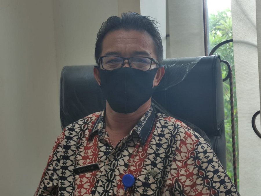 Kepala Bidang Perdagangan Diskukmperindag Kabupaten PPU, Bustam. (Erwin/Korankaltim.com)