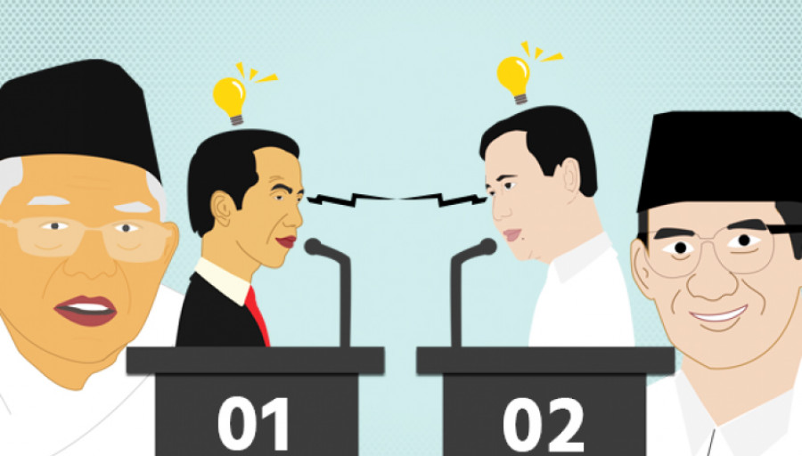 Debat capres-cawapres / Foto: Republikacoid