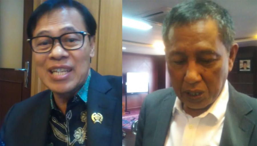 Ketua BK DPRD Dahri Yasin (Rusdi/KoranKaltim.com) Ketua DPRD Kaltim HM Syarun (Foto: Rusdi/Koran Kaltim)